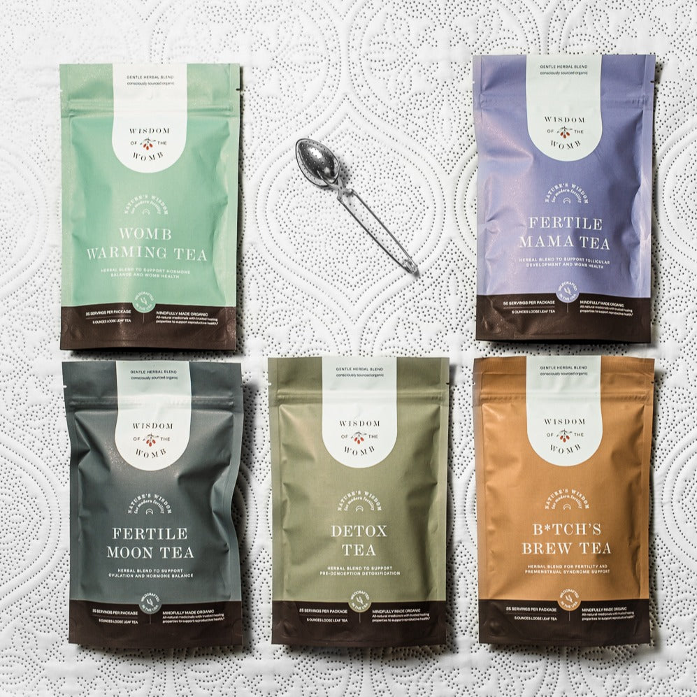 3 Month's Supply of Fertility Teas Bundle